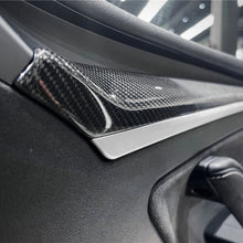 Load image into Gallery viewer, Repalcement Real Carbon FiberDoor Trim Panel for Model 3/Y