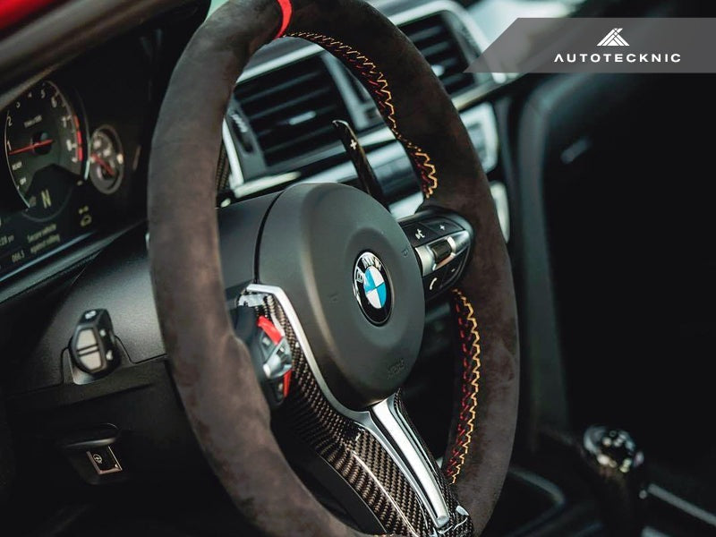 AutoTecknic Dry Carbon Battle Version Shift Paddles - BMW F87 M2 | F80 M3 | F82/ F83 M4 | F10 M5 LCI | F06/ F12/ F13 M6 | F85 X5M | F86 X6M