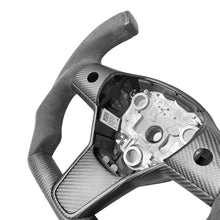 Load image into Gallery viewer, Custom Carbon Fiber Steering Wheel for Tesla Model 3 / Y【F1 Style】