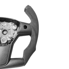 Load image into Gallery viewer, Custom Carbon Fiber Steering Wheel for Tesla Model 3 / Y【F1 Style】