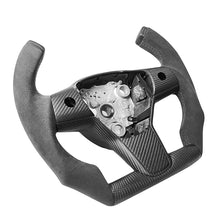 Load image into Gallery viewer, Custom Carbon Fiber Steering Wheel for Tesla Model 3 / Y【F1 Style】