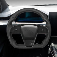 Load image into Gallery viewer, TESERY Touch Horn Round Steering Wheel Replacement for Tesla Model S / X 2021-2023
