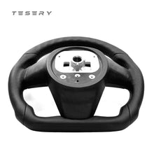 Load image into Gallery viewer, TESERY Touch Horn Round Steering Wheel Replacement for Tesla Model S / X 2021-2023