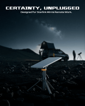 Load image into Gallery viewer, Portable Power Bank &amp; Battery Pack for Starlink Mini | 51300mAh Battery Tripod Stand