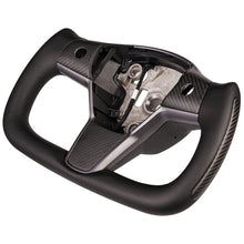 Load image into Gallery viewer, TESERY Yoke Carbon Fiber Steering Wheel for Tesla Model 3 / Y【Style 34】