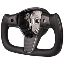 Load image into Gallery viewer, TESERY Yoke Carbon Fiber Steering Wheel for Tesla Model 3 / Y【Style 34】