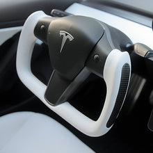 Load image into Gallery viewer, TESERY Yoke Carbon Fiber Steering Wheel for Model 3 / Y【Style 37】