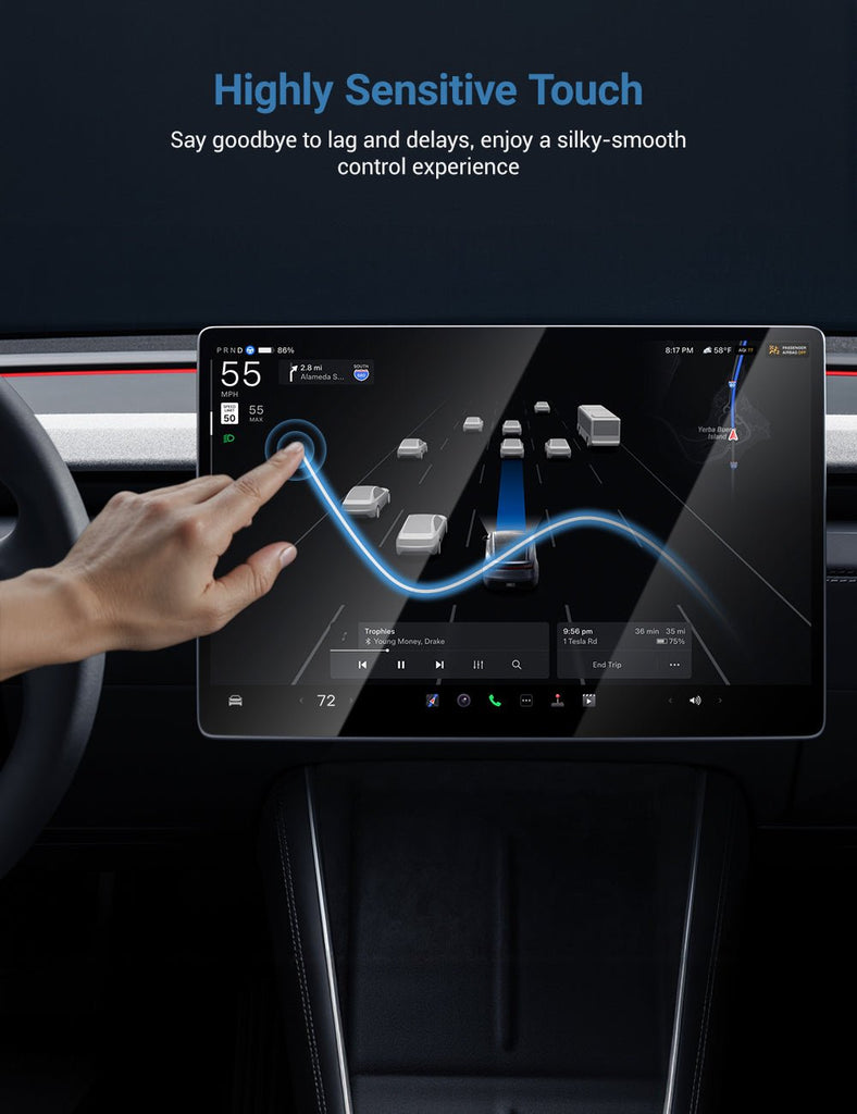 Tesla Screen Protector for Model 3 Highland / Model Y Juniper