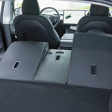 Load image into Gallery viewer, Leather Seat Back Protector with Storage for Model Y | Waterproof | Anti-Kick