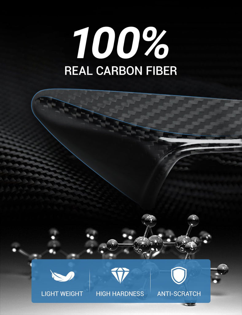 Side Camera Turn Signal Cover for Model 3/S/Y/X - Carbon Fiber Exterior Mods