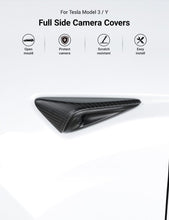 Load image into Gallery viewer, Side Camera Turn Signal Cover for Model 3/S/Y/X - Carbon Fiber Exterior Mods