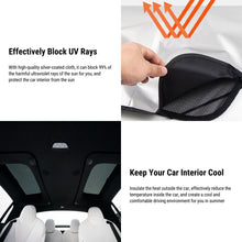 Load image into Gallery viewer, Side Car Window Sunroof Sunshades for Model X