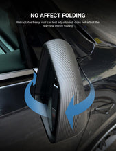Load image into Gallery viewer, Side Mirror Cover OEM Style for Tesla Model X / S - Dry Carbon Fiber Exterior Mods