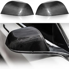 Load image into Gallery viewer, Side Mirror Cover OEM Style for Tesla Model X / S - Dry Carbon Fiber Exterior Mods