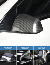 Load image into Gallery viewer, Side Mirror Cover OEM Style for Tesla Model X / S - Dry Carbon Fiber Exterior Mods