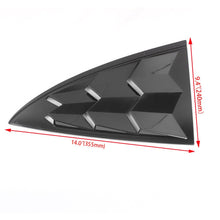Load image into Gallery viewer, Rear Side Window Louvers Trim for Tesla Model 3 [2 PCS]