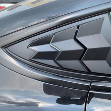 Load image into Gallery viewer, Rear Side Window Louvers Trim for Tesla Model 3 [2 PCS]