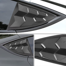 Load image into Gallery viewer, Rear Side Window Louvers Trim for Tesla Model 3 [2 PCS]