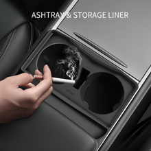 Load image into Gallery viewer, Silicone Center Console Cup Holder Insert for Model 3 &amp; Model Y | Anti-Spill