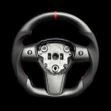 Load image into Gallery viewer, TESERY Sport Carbon Fiber Steering Wheel for Tesla Model 3 / Y【Style 25】