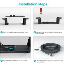 Load image into Gallery viewer, Starlink Ethernet Cable Organizer Caddy Mount for Gen 3 &amp; 2