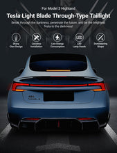 Load image into Gallery viewer, TESERY Starlink Full-Width Strip Taillight for Model 3 Highland