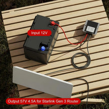 Load image into Gallery viewer, Starlink Gen 3 Direct DC Power Supply (12V/24V to 57V) | Tesery