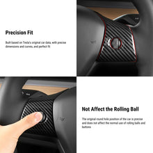 Load image into Gallery viewer, Steering Wheel Cover for Tesla Model 3 &amp; Model Y 2017-2025.03