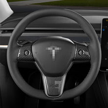 Load image into Gallery viewer, Steering Wheel Cover for Tesla Model 3 &amp; Model Y 2017-2025.03