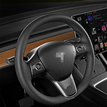 Load image into Gallery viewer, Steering Wheel Cover for Tesla Model 3 &amp; Model Y 2017-2025.03