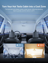 Load image into Gallery viewer, Summer Comfort Pack: Roof &amp; Windshield Shades for Model Y Juniper