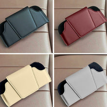 Load image into Gallery viewer, Sun Visor Glasses Case for Tesla
