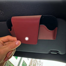 Load image into Gallery viewer, Sun Visor Glasses Case for Tesla