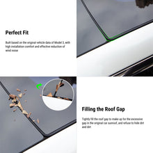 Load image into Gallery viewer, Sunroof Rubber Seal Wind Noise Reduction Kit for Model 3 | Easy Snap-In