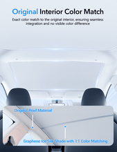 Load image into Gallery viewer, Glass Roof Sunshade for Tesla Model 3 | TESERY
