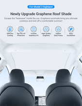 Load image into Gallery viewer, Glass Roof Sunshade for Tesla Model 3 | TESERY