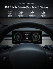 Load image into Gallery viewer, TESERY 10.25‘’ Android 4G Tesla Model 3 / Y Display LCD Instrument Dashboard Screen