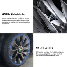 Load image into Gallery viewer, TESERY 18″ 19″ Hubcaps for Model 3/Y (4PCS)