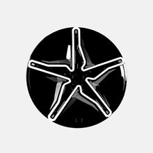 Load image into Gallery viewer, Starfish Style ABS Hubcaps for Model 3/Y | 18"/19" | 4-Piece Set | 2 Colors | Full Edge Coverage | Snap-On Install
