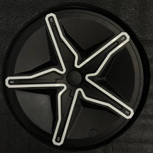 Load image into Gallery viewer, Starfish Style ABS Hubcaps for Model 3/Y | 18"/19" | 4-Piece Set | 2 Colors | Full Edge Coverage | Snap-On Install