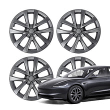 Load image into Gallery viewer, TESERY 18″ Wheel Caps S Plaid Style for Tesla Model 3 (4PCS)