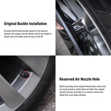 Load image into Gallery viewer, TESERY 18″ Wheel Caps S Plaid Style for Tesla Model 3 (4PCS)