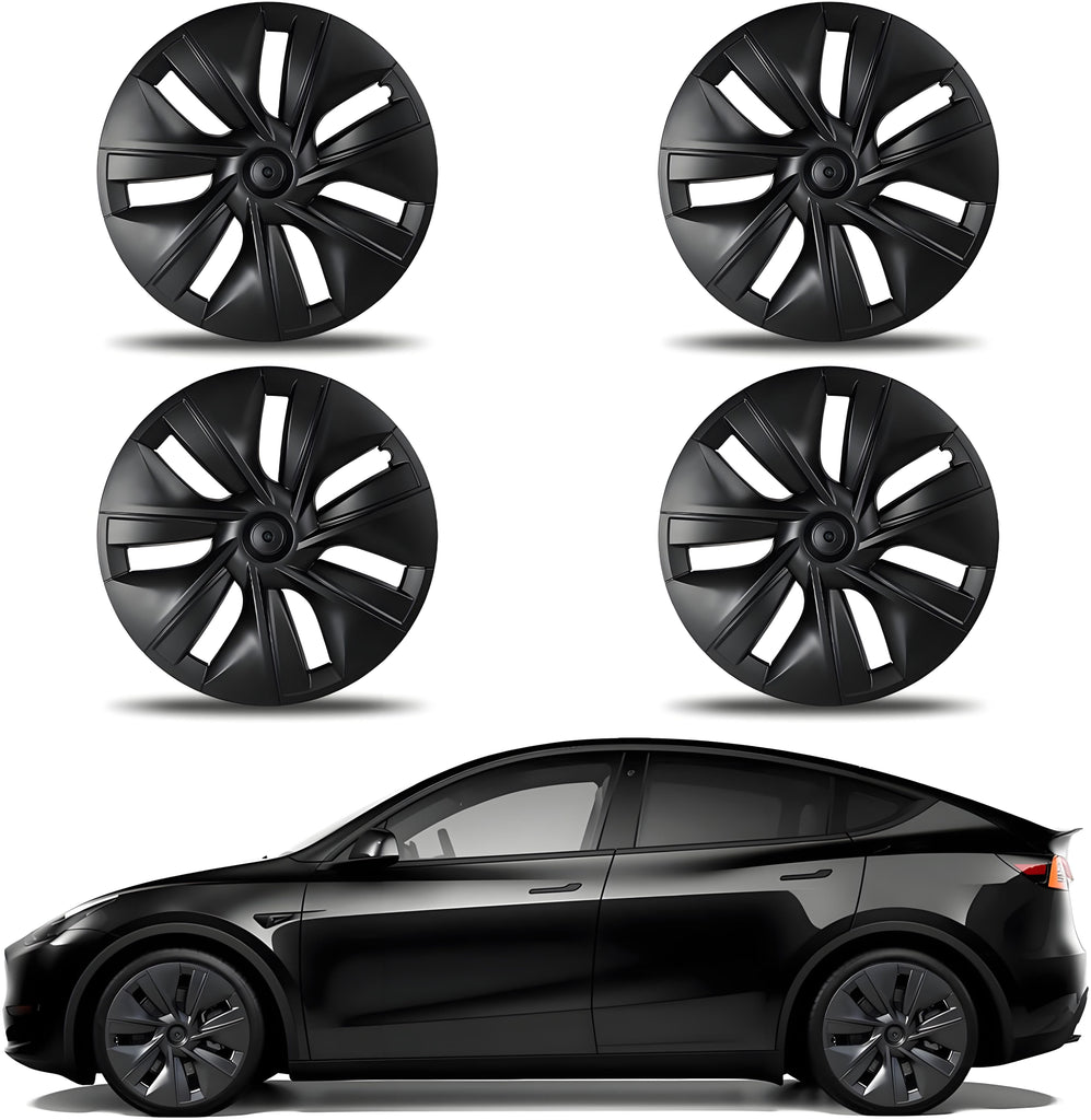 TESERY 19″ Gemini Dark Wheels Cover for Model Y (4PCS)