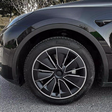 Load image into Gallery viewer, 19" Gemini Performance-Style ABS Wheel Hubcaps for Model Y | 4-Piece Set | 5 Colors | 2 Styles | Tool-Free Install