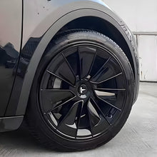 Load image into Gallery viewer, 19" Gemini Performance-Style ABS Wheel Hubcaps for Model Y | 4-Piece Set | 5 Colors | 2 Styles | Tool-Free Install