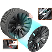 Load image into Gallery viewer, TESERY 19″ Performance Hub Caps For Model Y (4PCS)