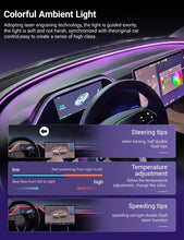 Load image into Gallery viewer, TESERY 8.9'' Dashboard Display with Ambient Lighting for Model 3 Highland / Model Y Juniper