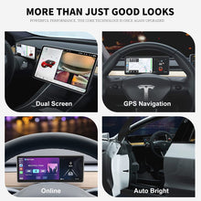 Load image into Gallery viewer, TESERY 9‘’ Carplay Instrument Dashboard Screen Display for Model 3 / Y