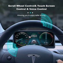 Load image into Gallery viewer, TESERY 9‘’ Carplay Instrument Dashboard Screen Display for Model 3 / Y