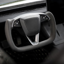Load image into Gallery viewer, TESERY Alcantara Yoke Steering Wheel for Model 3 Highland &amp; Model Y Juniper